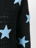 stars pattern cardigan