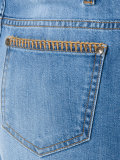 waved trim shorts 