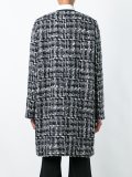 slim fit boucle coat