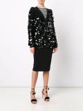 sequined cardigan