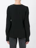 keyhole detail blouse 