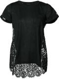 floral lace T-shirt