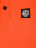 logo patch polo shirt 