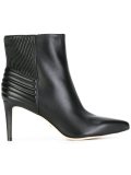 ribbed ankle boots