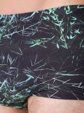 printed swimming trunks