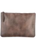 zipped clutch 