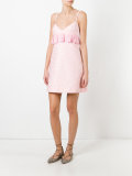 flamingo jacquard dress