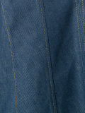 V-neck denim top