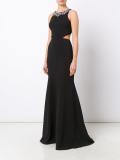 cut out detail gown 