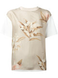 floral print T-shirt