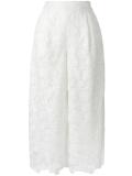 macramé cropped trousers