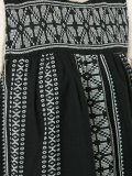 geometric pattern shift dress