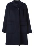 buttoned up coat 