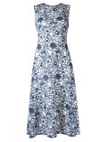midi A-line Alessandra dress