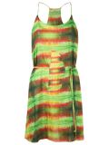 printed beach dress