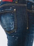 Jennifer light splatter jeans