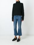 ribbed roll neck jumper