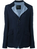 stripe lapel blazer