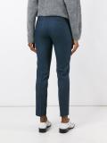 slim-fit cropped trousers