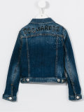 distressed denim jacket