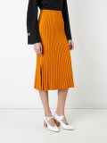 knitted pleated skirt 
