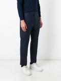 slim-fit trousers