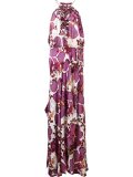 printed maxi dress
