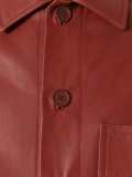 boxy leather jacket