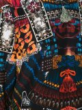 all-over Japanese print dress