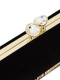 velvet ball clutch 