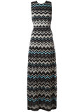 zig zag pattern dress