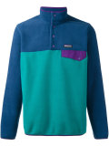 contrast roll neck top 