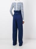 striped top jumpsuit 