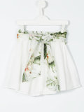 floral print skirt 