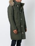 hood detail parka coat