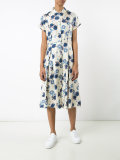 floral print buttoned dress