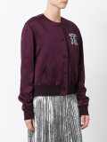 Cady cropped bomber jacket