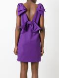 bow detail shift dress