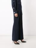 long flared trousers