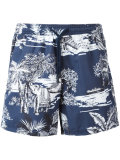 printed swim shorts 