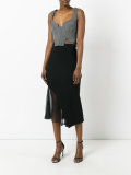 cropped corset top
