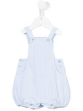 striped dungarees