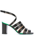 strappy block heel sandals 