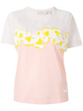 graphic floral detail top