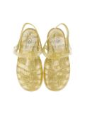 glitter jelly shoes