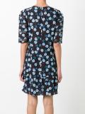 floral print flared dress