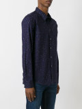 allover dots print shirt