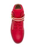 'Owen' metal strap sneakers
