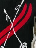 Ski ribbed intarsia jumper