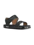 glitter sandals